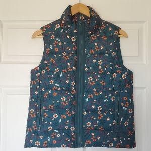 LAURA Scott floral vest. Size S. Used.